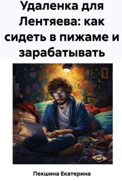 Обложка курса «Удаленка для Лентяева: как сидеть в пижаме и зарабатывать (Екатерина Пекшина)»