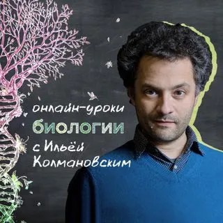 Обложка курса «Уроки биологии с Ильёй Колмановским. Онлайн-курс для школьников 4-6 классов (Илья Колмановский)»