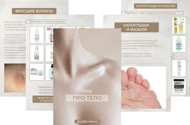 Обложка курса «Гайд Про тело (Жанна Нуралы)»