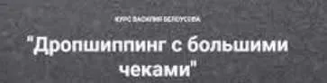 Обложка курса «Дропшиппинг на большие чеки 3.0. Стандарт (Игорь Майоров)»