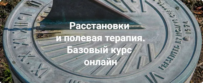 Обложка курса «Расстановки и полевая терапия. Базовый курс 2023. Пакет Только теория (Елена Веселаго)»