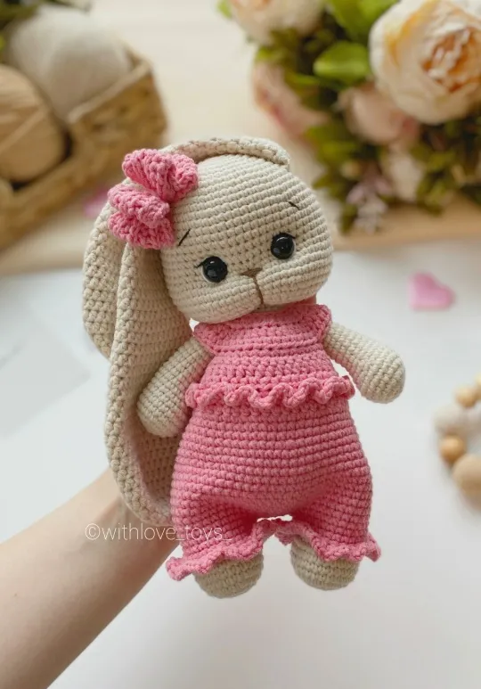 Обложка курса «[Withlove_toys] Зайка в комбинезоне»