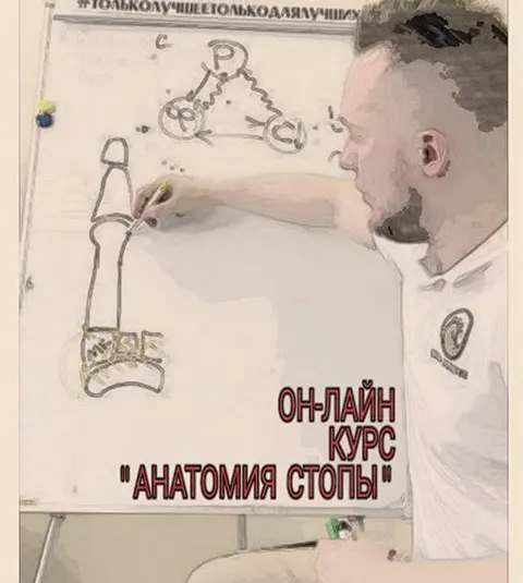 Обложка курса «Анатомия стопы (Кирилл Шлыков)»
