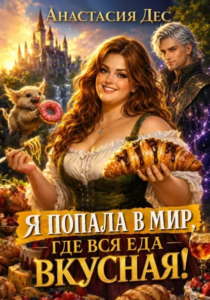 Обложка курса «Я попала в мир, где вся еда вкусная! (Анастасия Дес)»