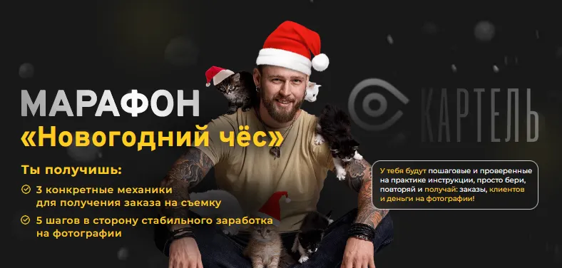 Обложка курса «Новогодний чёс + Соцсети (Игорь Цаплин)»