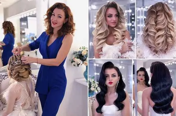 Обложка курса «Свадебные прически (Анна Комарова)»