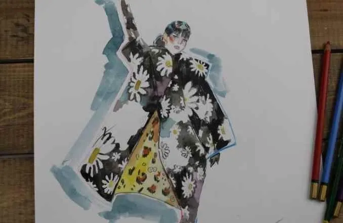 Обложка курса «[Art-School PaLe'tt]  Фигура в Fashion-иллюстрации. Стилизация  (Максим Сергеев)»
